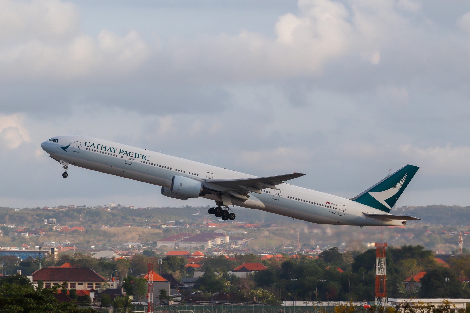 Cathay Pacific B-HNE at WADD by skeltonj99