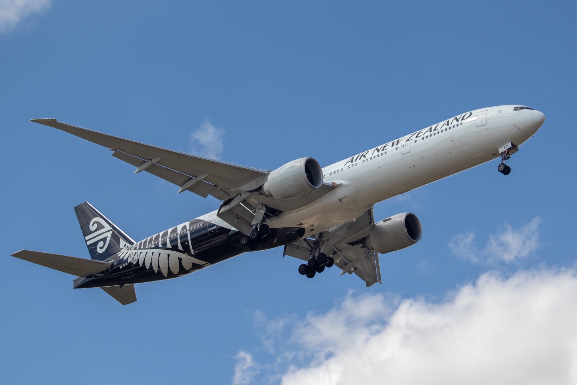 Air New Zealand ZK-OKM at ypph by skeltonj99
