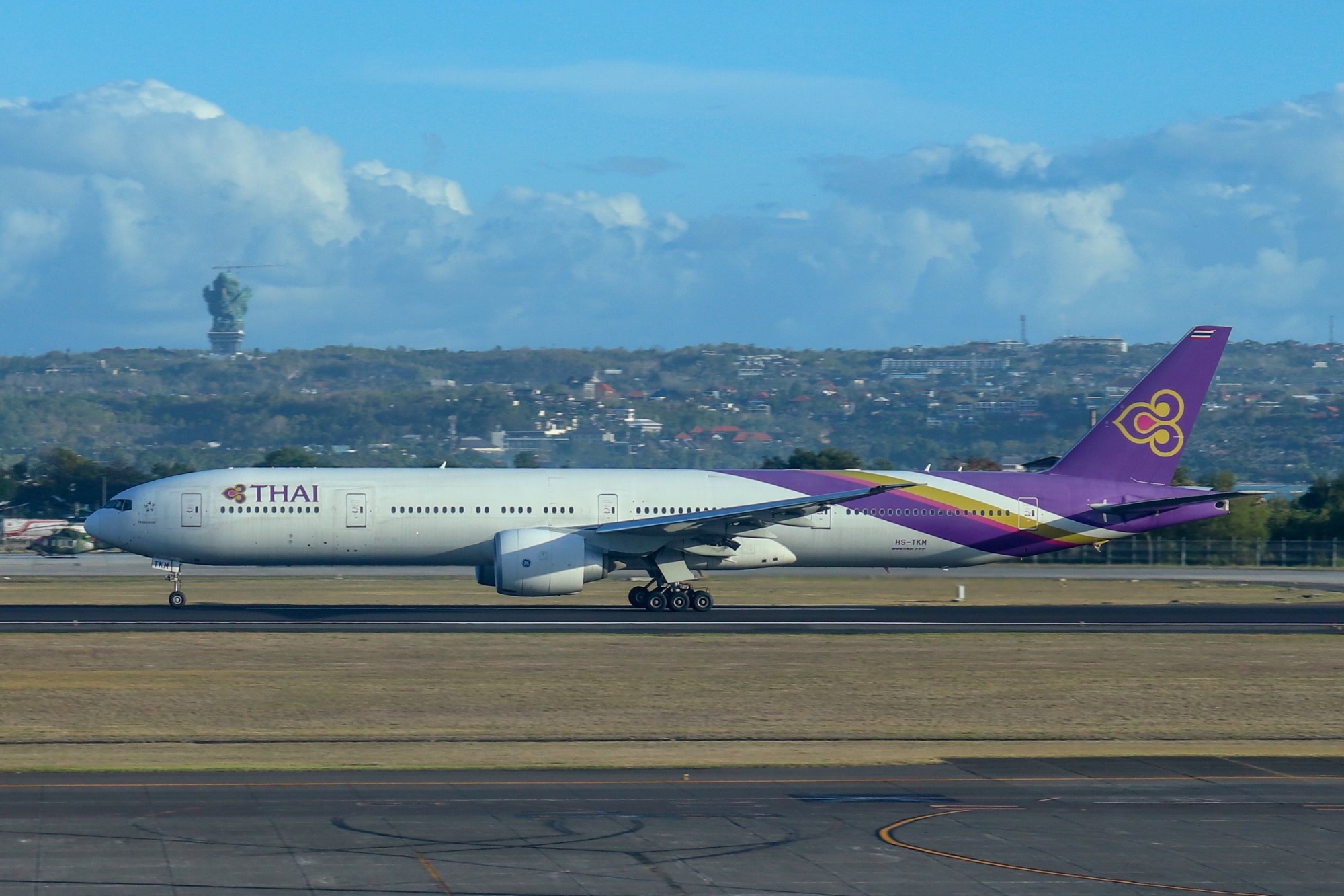 Thai Airways HS-TKM at WADD by skeltonj99