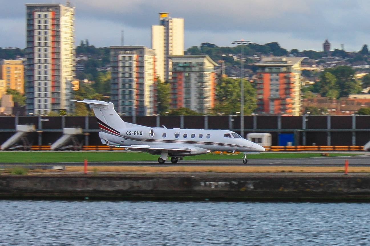 NetJets CS-PHQ at EGLC by The_Heathrow_Fan