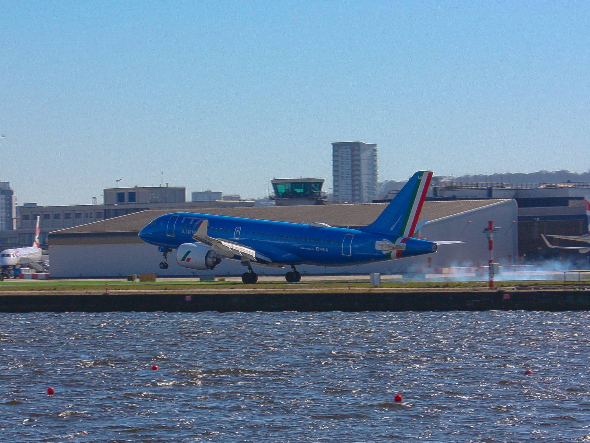 ITA Airways EI-HLA at EGLC by The_Heathrow_Fan