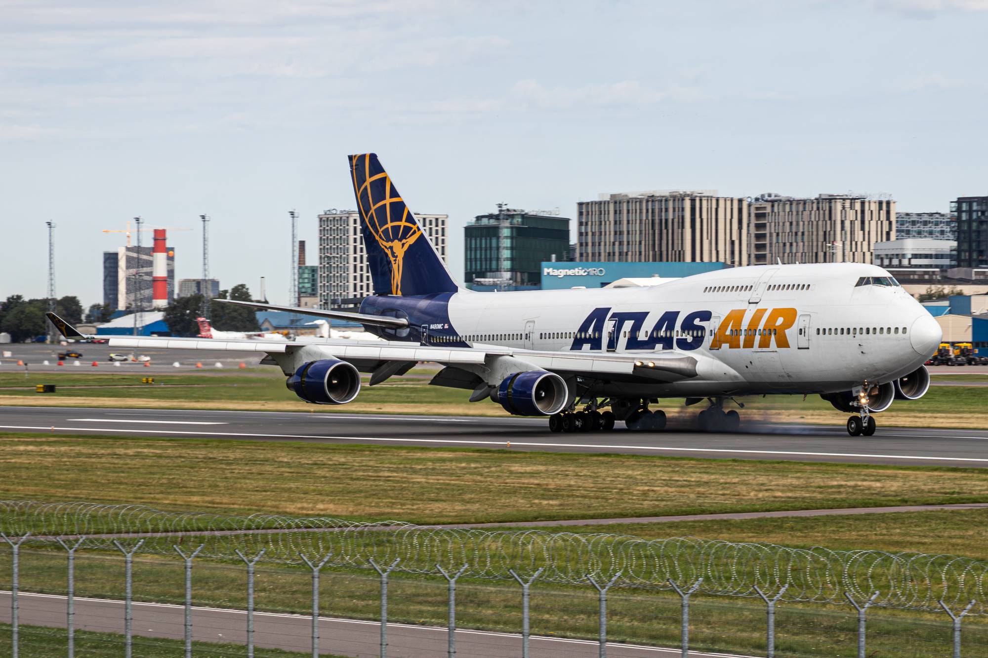 Atlas Air N480MC at EETN by Siim