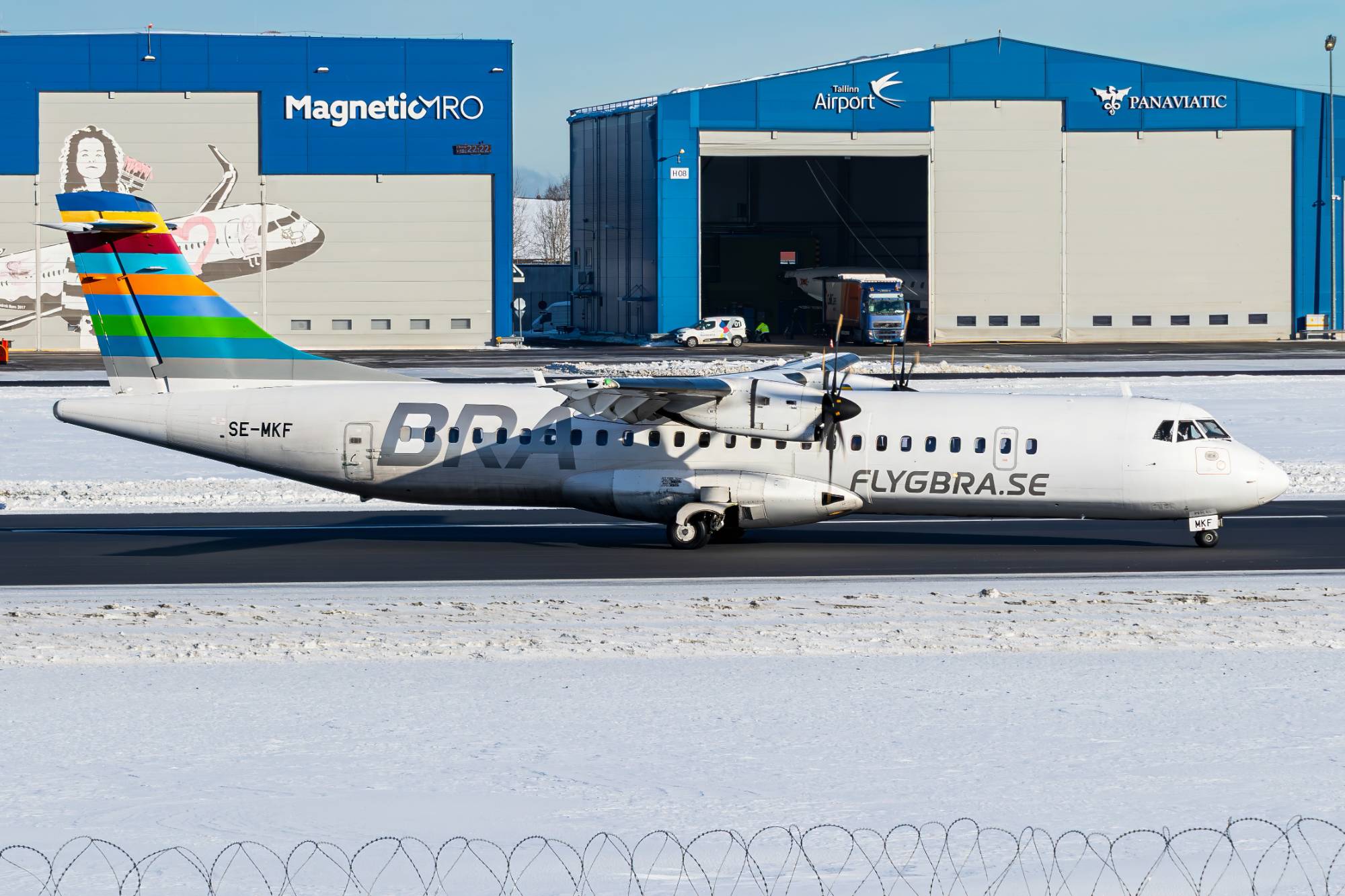 Braathens Regional SE-MKF at EETN by Siim