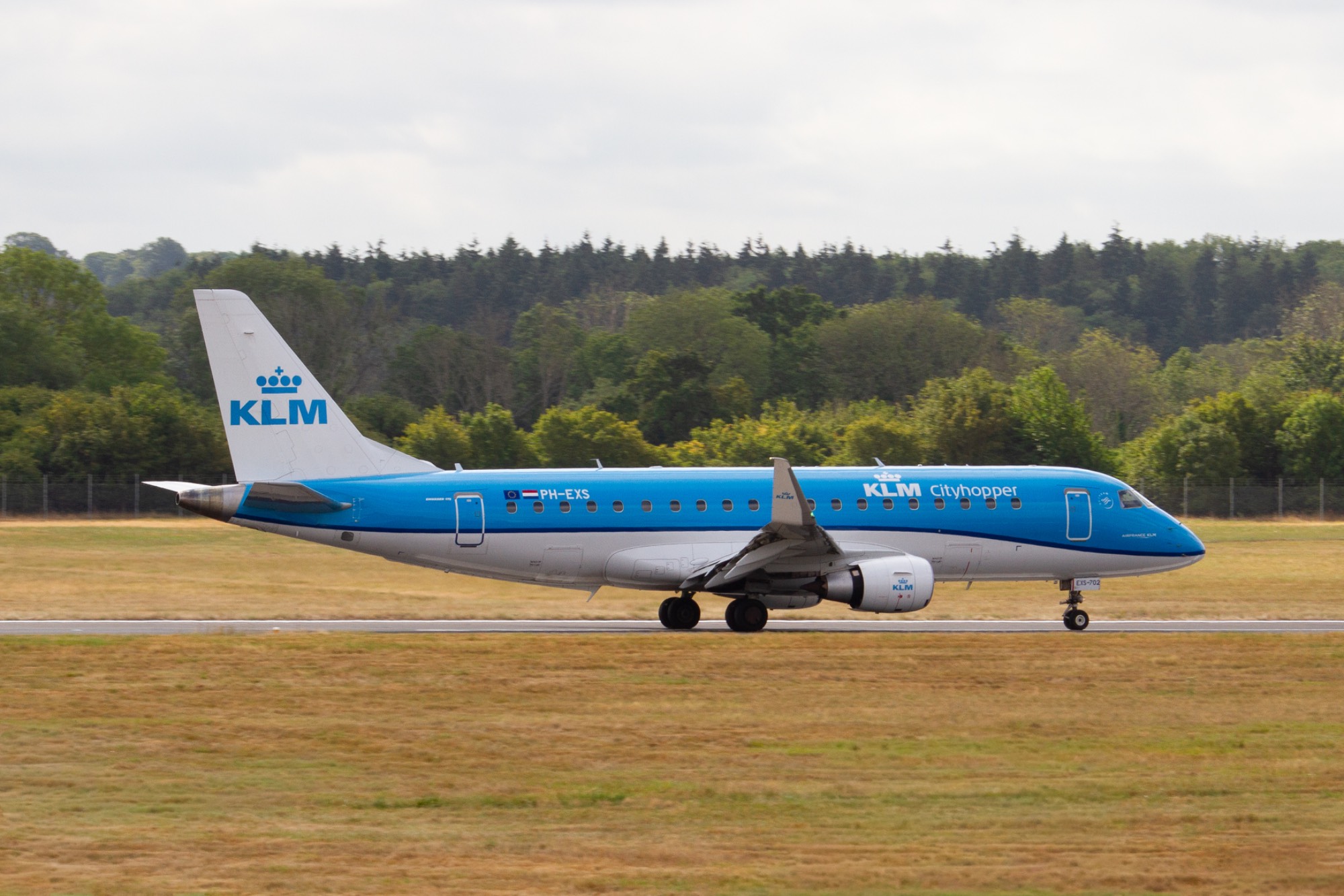 KLM PH-EXS at EGHI by oscarbromilow