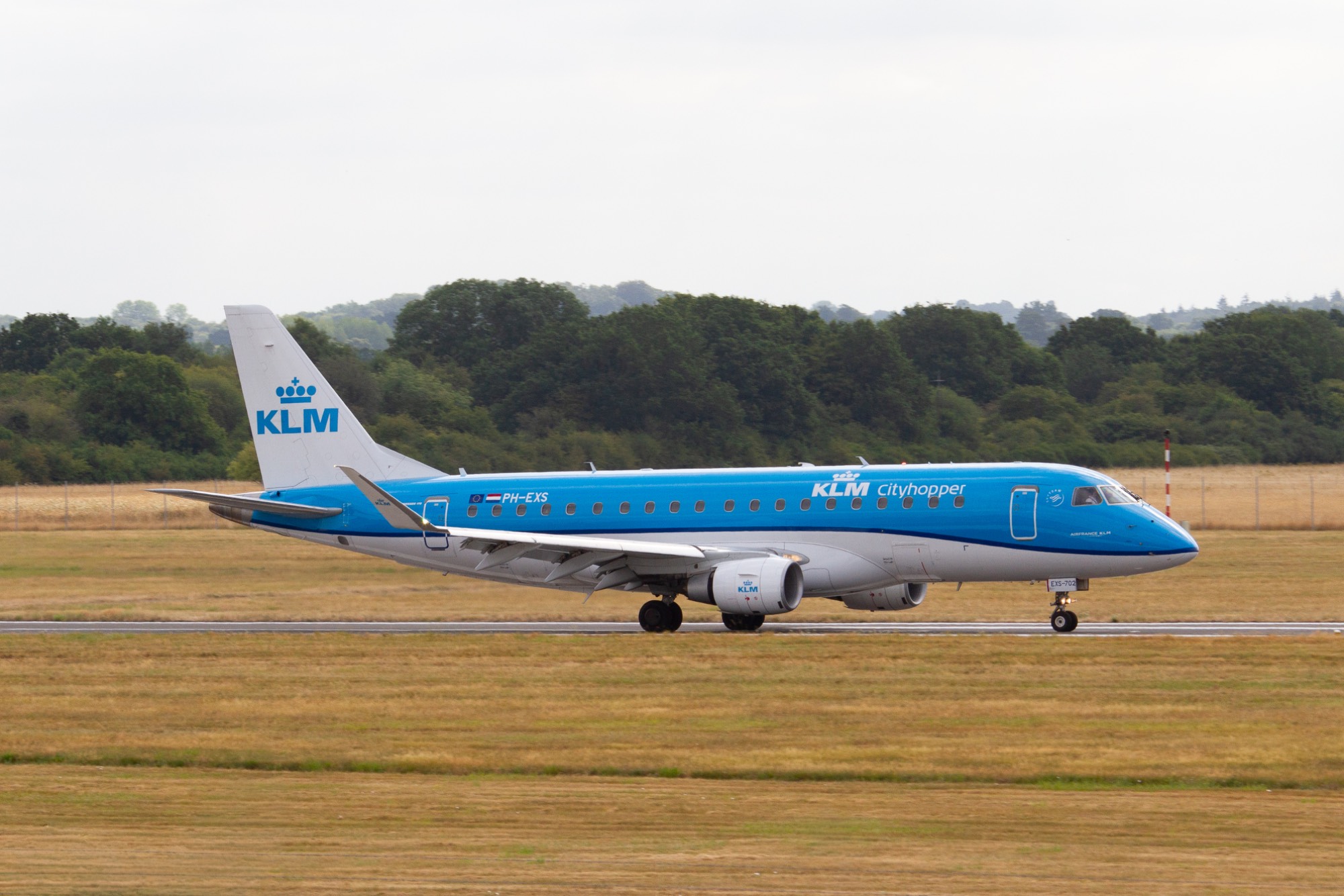 KLM PH-EXS at EGHI by oscarbromilow