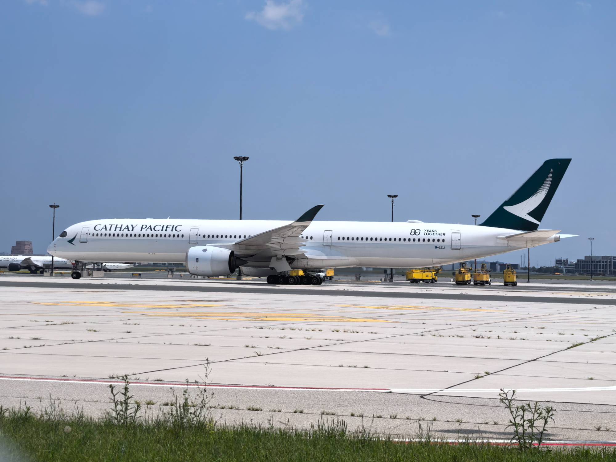 Cathay Pacific B-LXJ at Cyyz by A350
