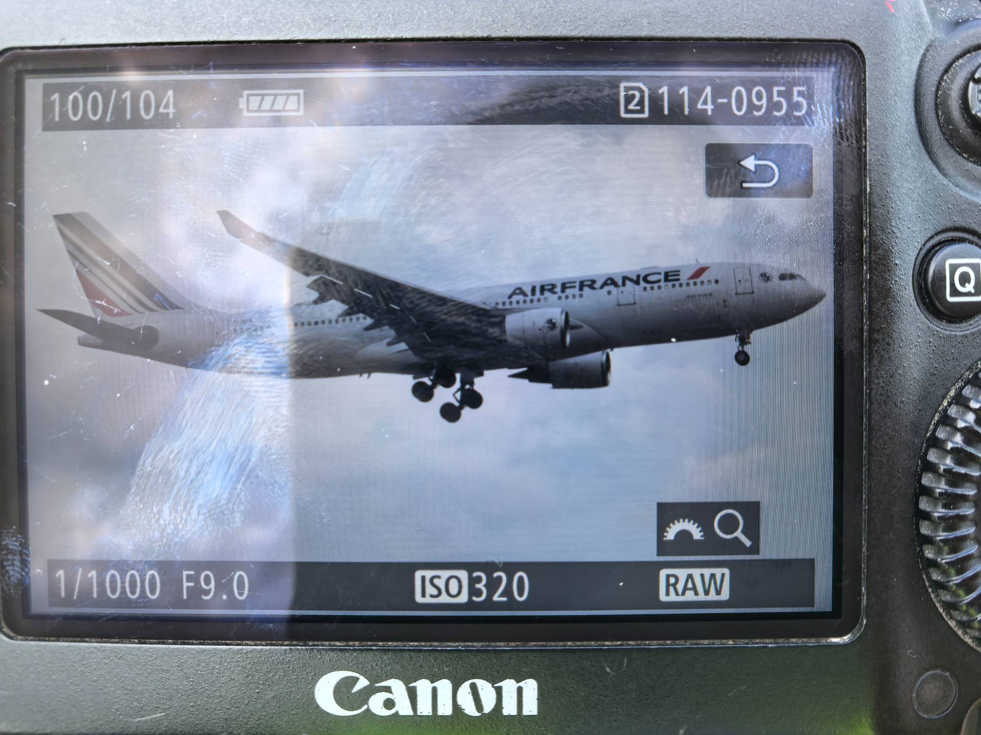 Air France F-GZCG at Cyyz by A350