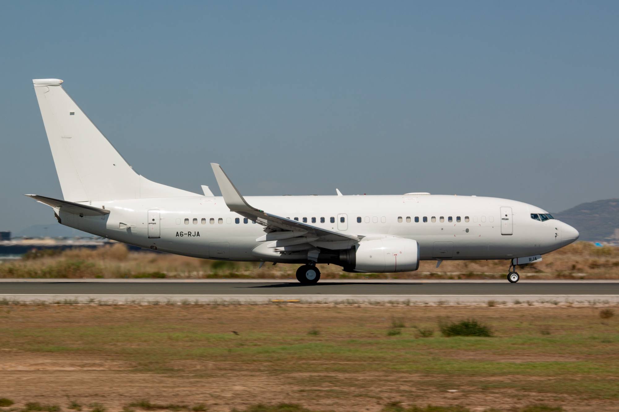 RoyalJet A6-RJA at LEBL by jorgealvarezsan