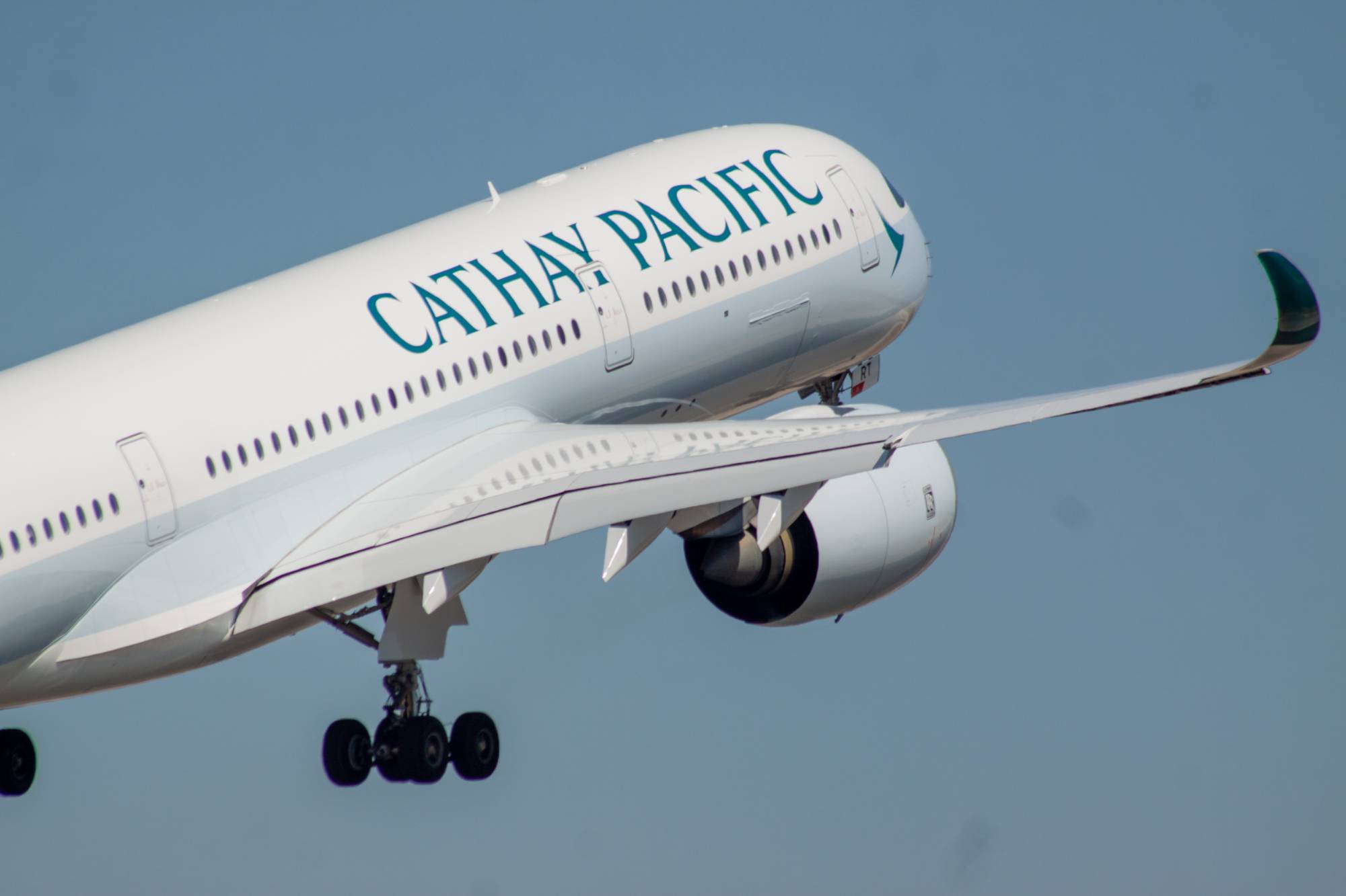 Cathay Pacific B-LRT at LEBL by jorgealvarezsan