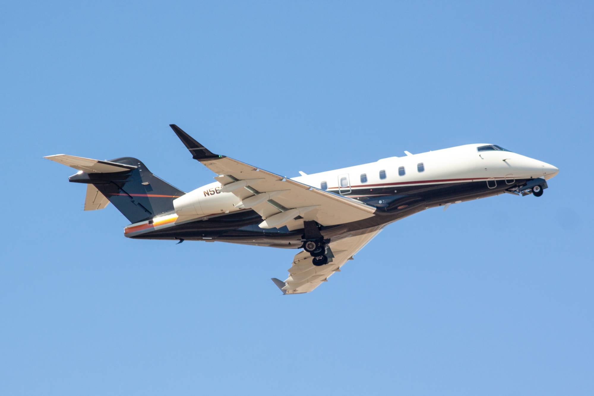 Flexjet N569FX at LEBL by jorgealvarezsan