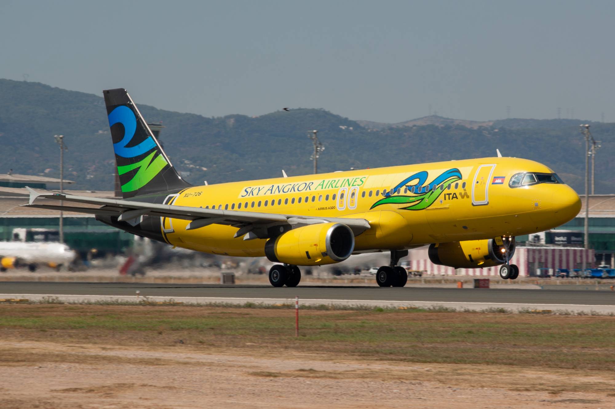 Sky Angkor Airlines XU-726 at LEBL by jorgealvarezsan