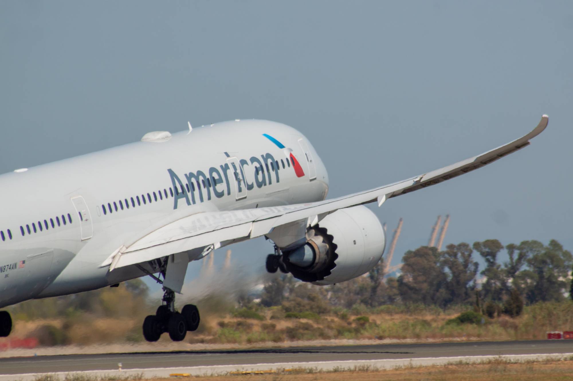 American Airlines N874AN at LEBL by jorgealvarezsan