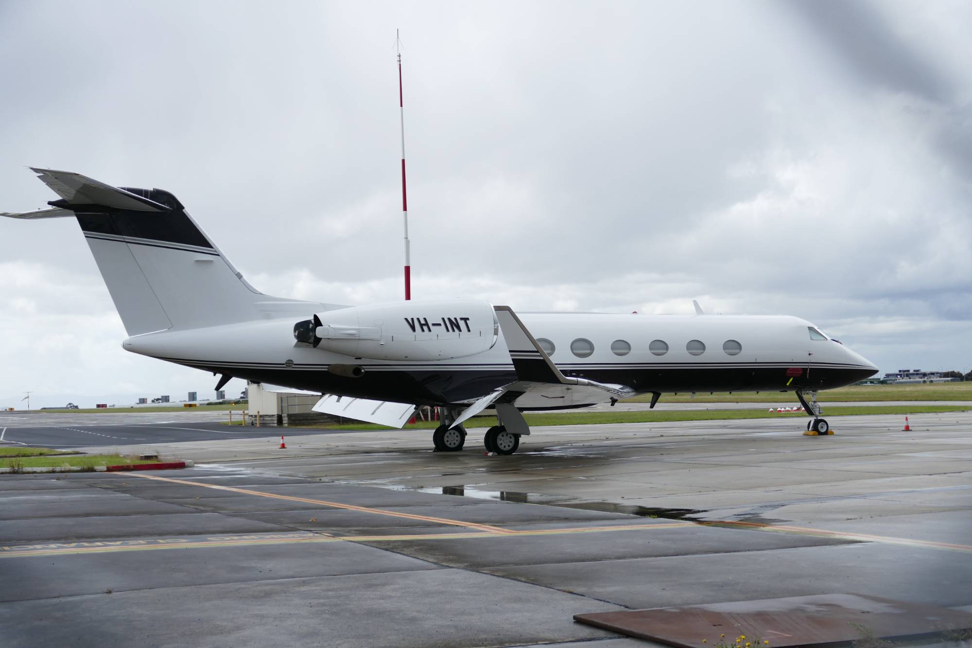 Revesco Aviation VH-INT at YMEN by mwinkworthking