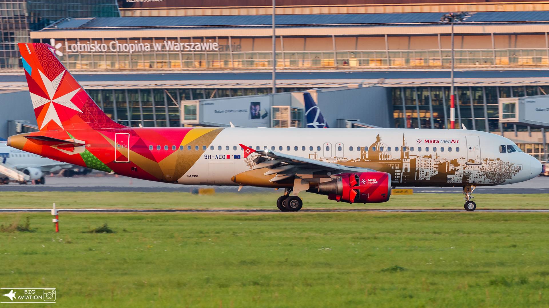 MaltaMedAir 9H-AEO at EPWA by BZG_AVIATION