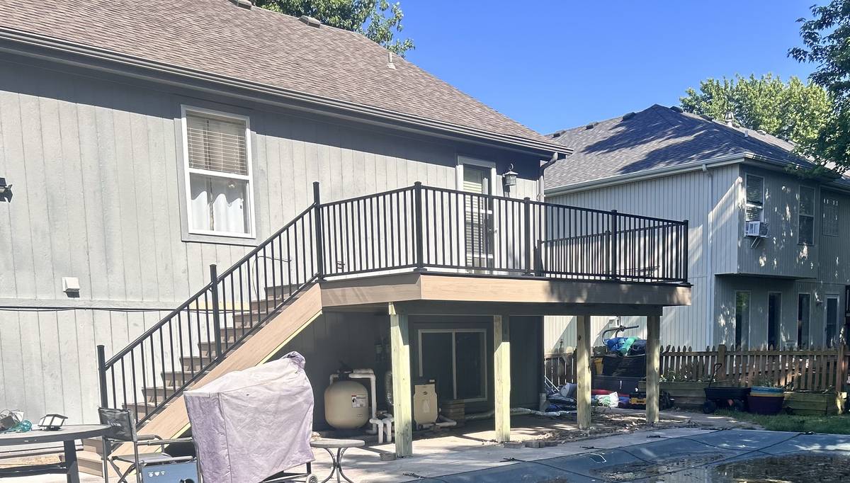 Deck Building project for Brett S. in Kansas City, MO, 64154