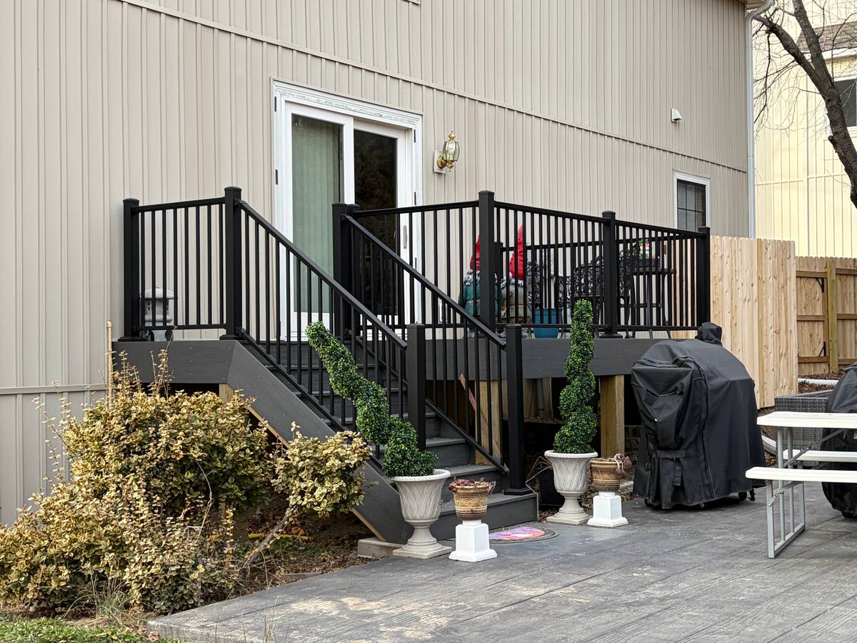 Deck Building project for Fred B. in Lansing, KS, 66043
