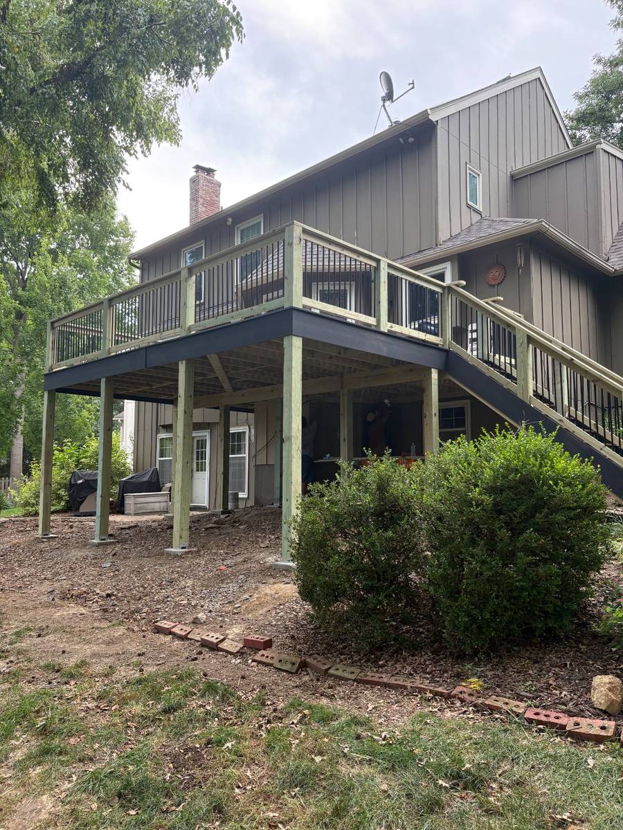 Deck Building project for Steve M. in Overland Park, KS, 66213