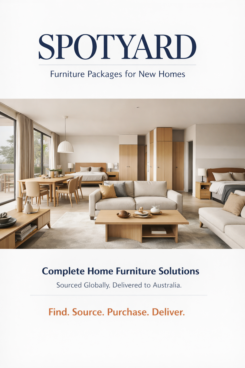 Spotyard Furniture Packages AUD $10K, $15K & $20K
