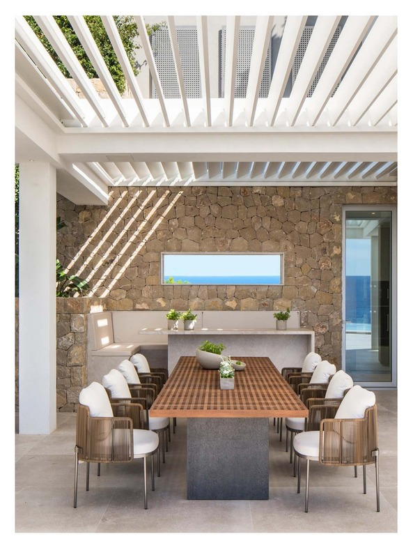 Contemporary Outdoor Coffee Table Collection - Image 1