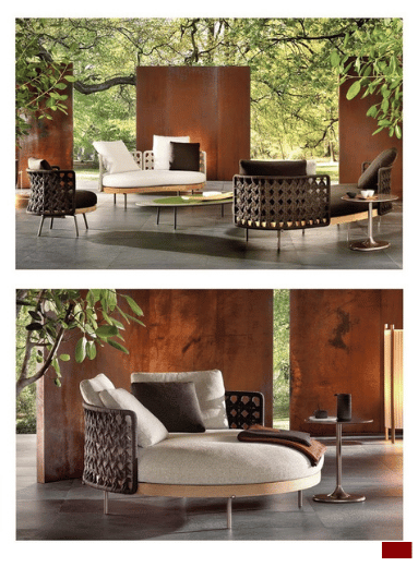 Luxury Outdoor Woven Sofa Set - Image 1
