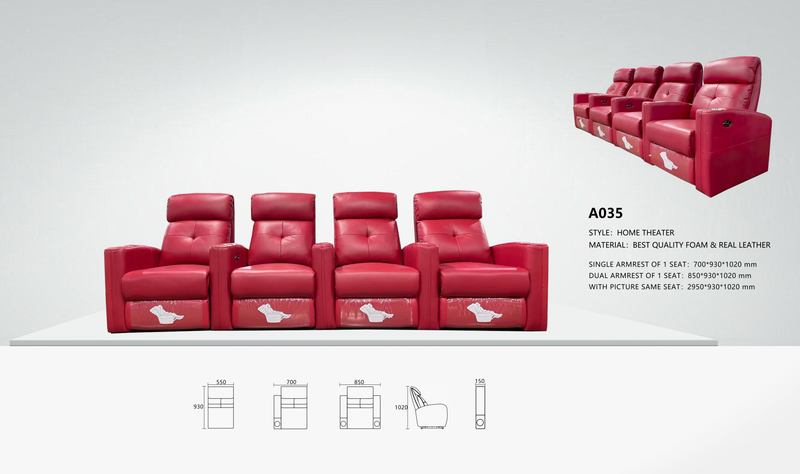 Cinema Row 3-Seat