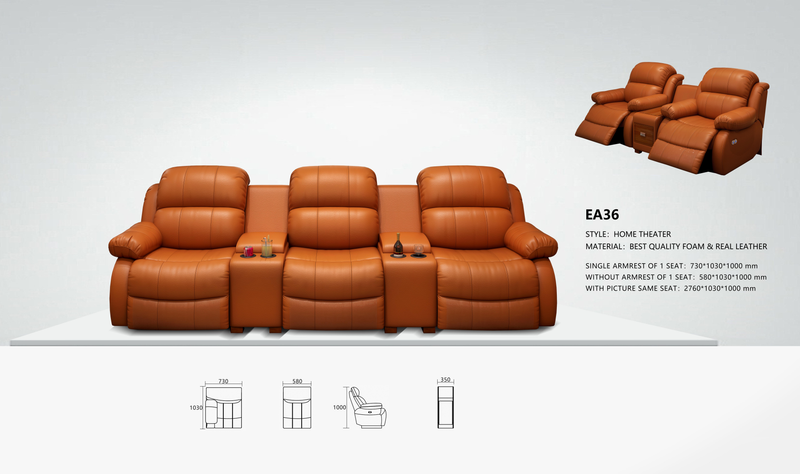 EA36 Home Theatre Recliner