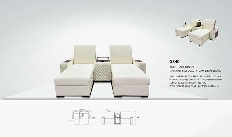 G340 Wide-Body Luxury Recliner
