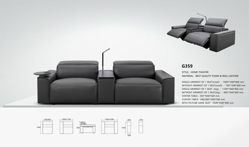 G359 Wide-Body Luxury Recliner