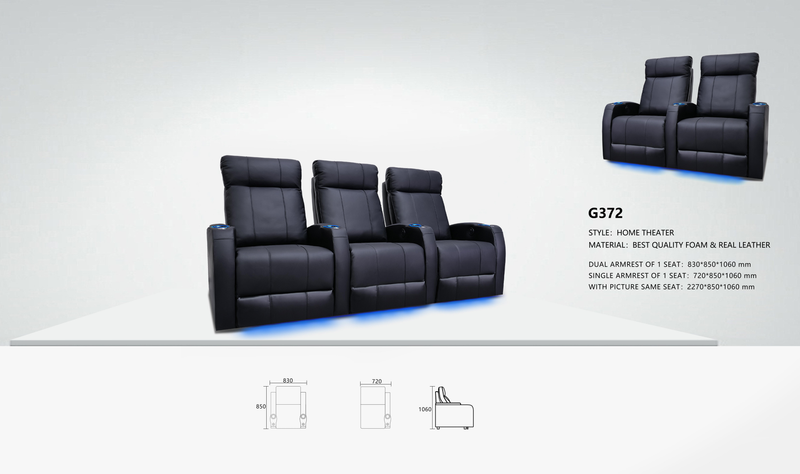 G372 Home Theatre Recliner