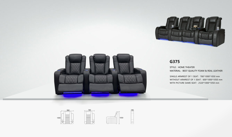 G375 Home Theatre Recliner