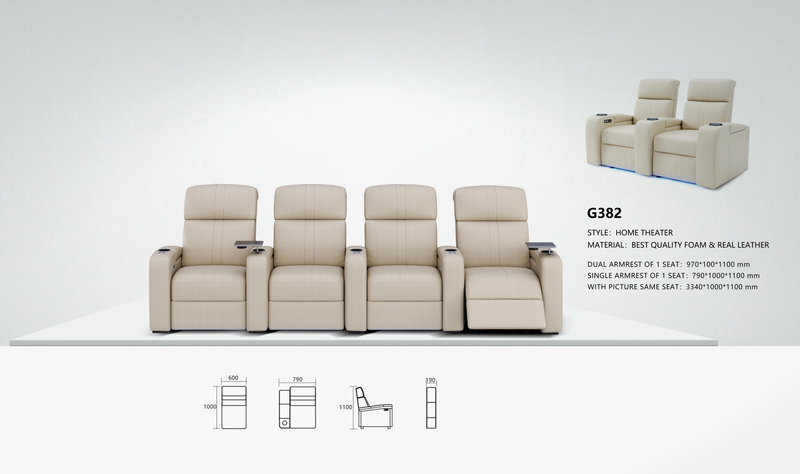 G382 Multi-Seat Theatre Row