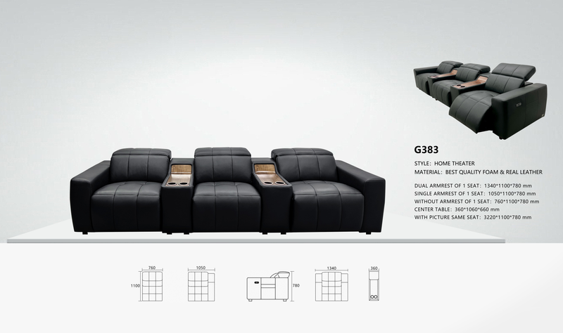 G383 Wide-Body Luxury Recliner