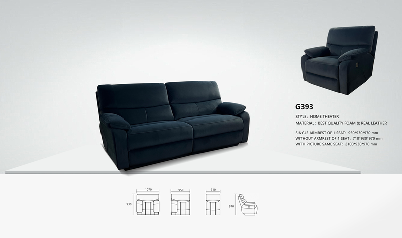G393 Home Theatre Recliner