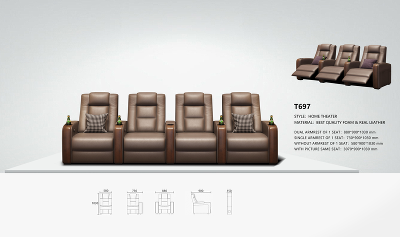 T697 Multi-Seat Theatre Row