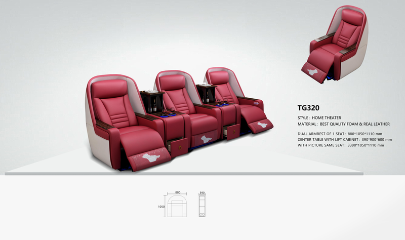 TG320 Recliner with Centre Console