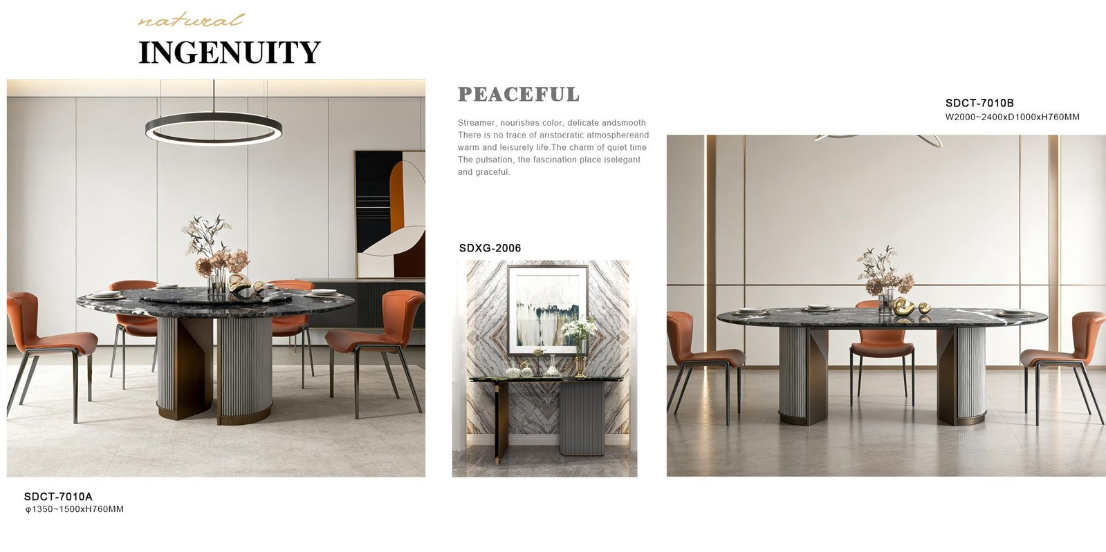 Celeste Round Dining Table