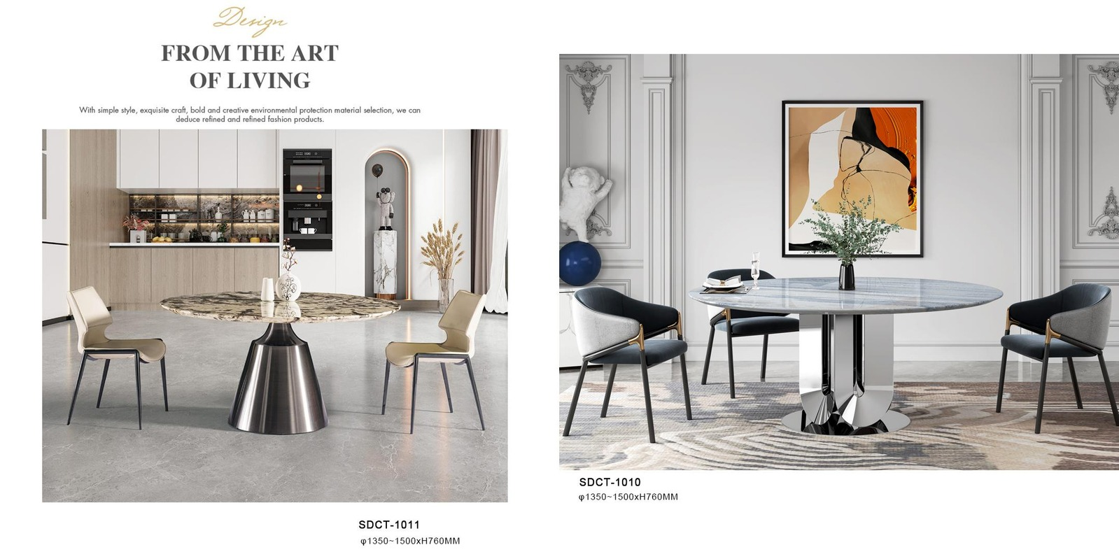 Nova Round Dining Table