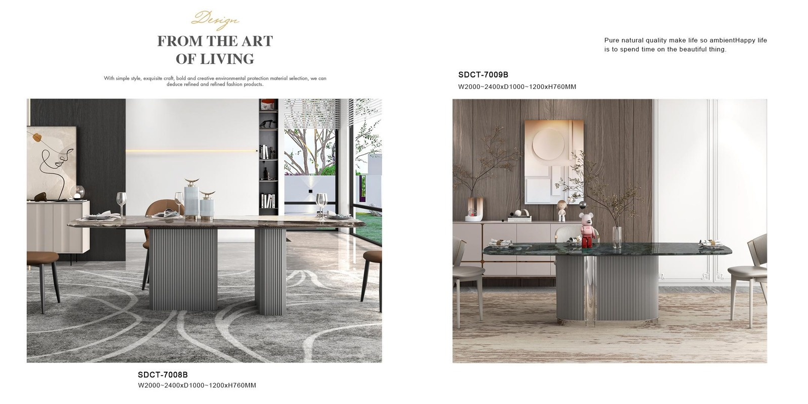 Radiance Luxe Dining Table