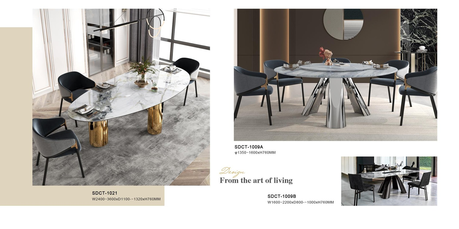 Titan Oval Dining Table