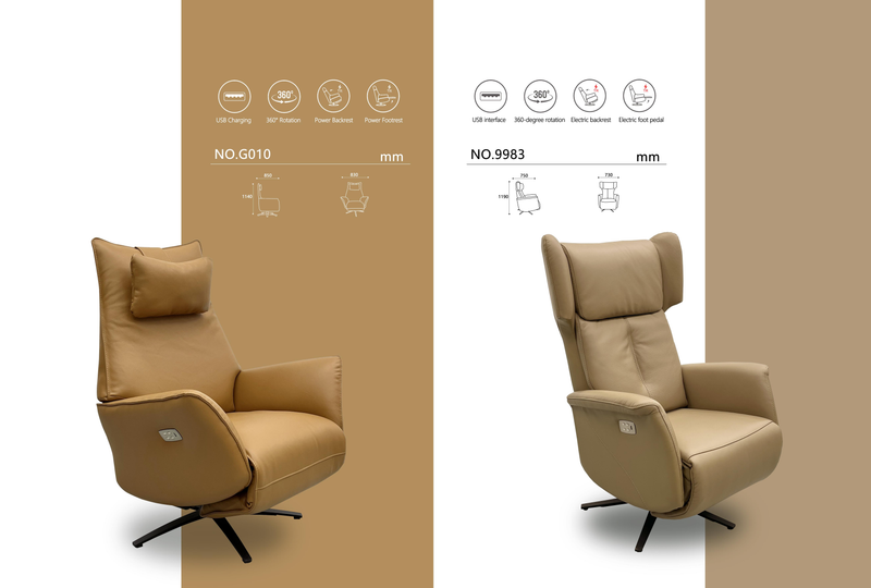 Contemporary Accent Recliner Chair Series - Image 1