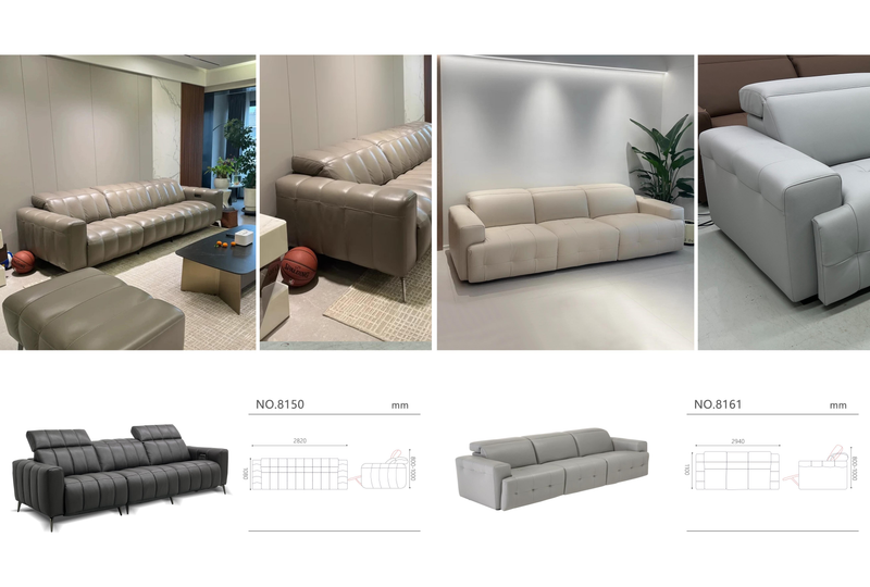 Contemporary Lounge Recliner Sofa Collection - Image 1