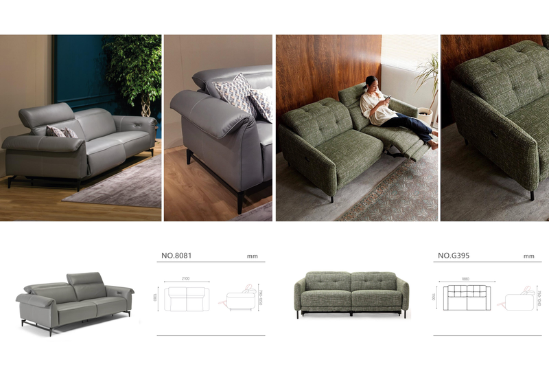 Luxury Compact Recliner Sofa Collection - Image 1