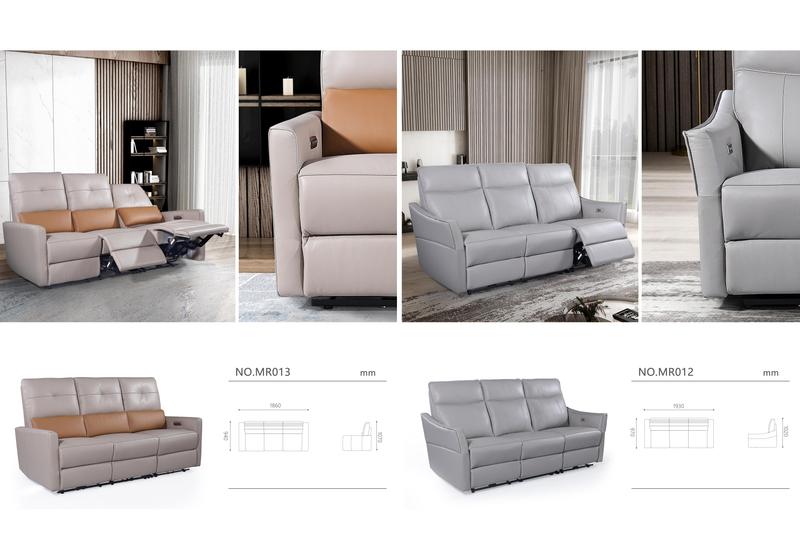 Modern Dual Recliner Sofa Collection - Image 1