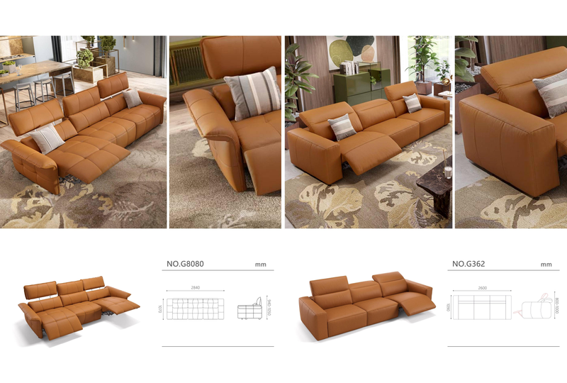 Modern Modular Recliner Sofa Collection - Image 1
