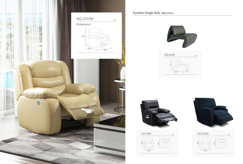 Luxury Leather Recliner Chair