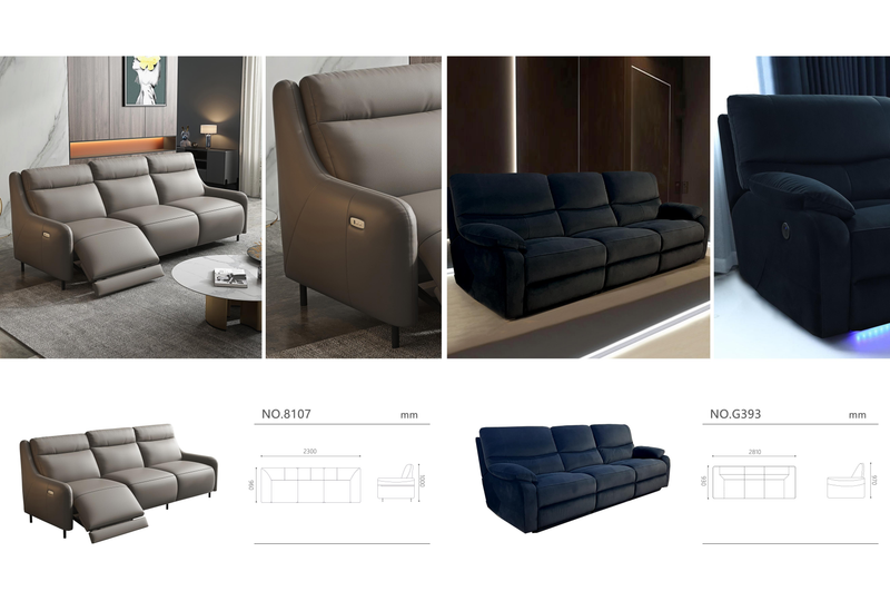 Premium Entertainment Recliner Sofa Series