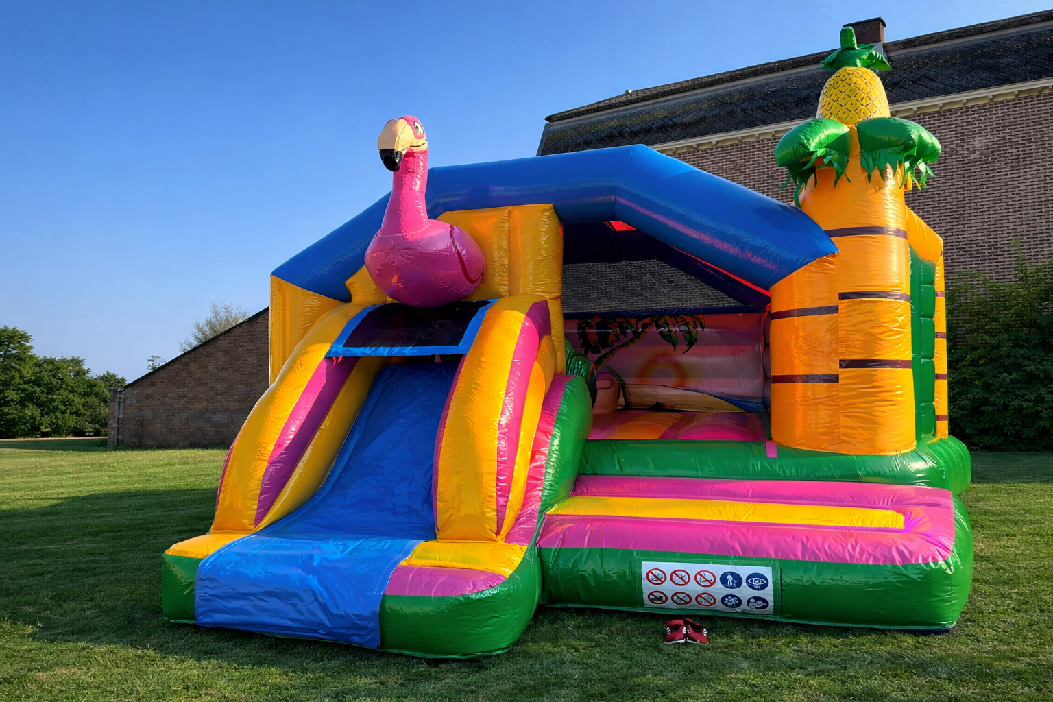 Flamingo Bouncy Castle