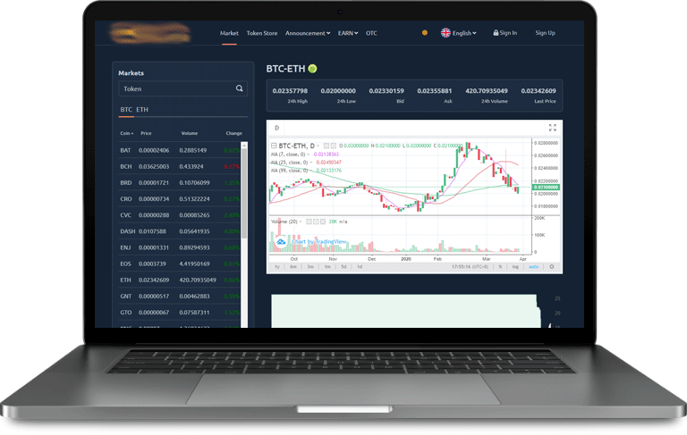 Cryptocurrency Trading Exchange Platform