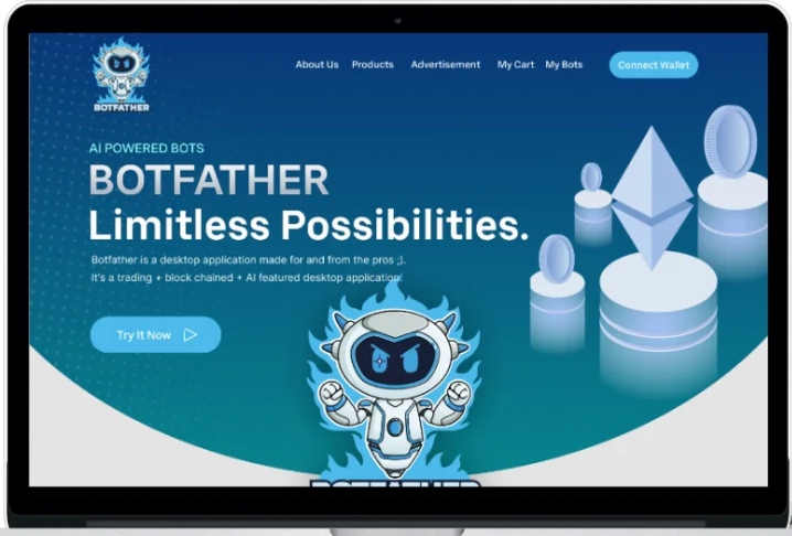 An Innovative Desktop App For Crypto Trading And Management - Helped To Develop BotFather