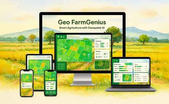 Smart Agriculture with Geospatial AI